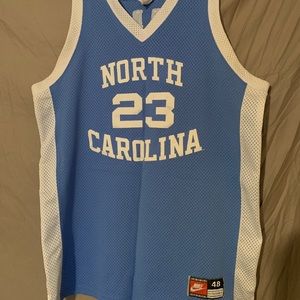 100% Authentic Michael Jordan Vintage Nike UNC Jersey Size 48 XL